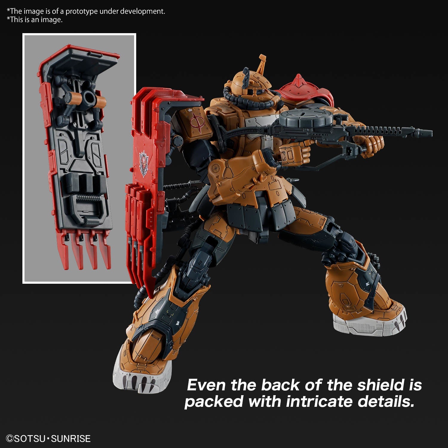 Gundam Requiem For Vengeance Zaku F Type Solari HG 1/144 Model Kit - Collectors World Toys