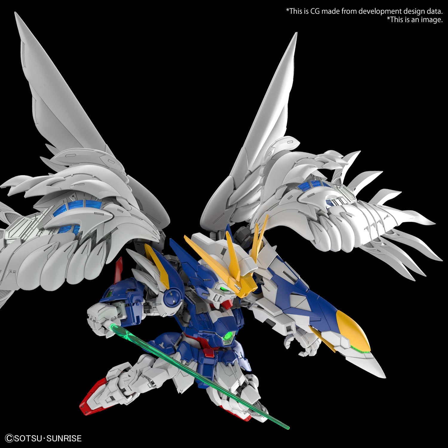 Gundam Wing Gundam Zero MGSD Model Kit - Collectors World Toys