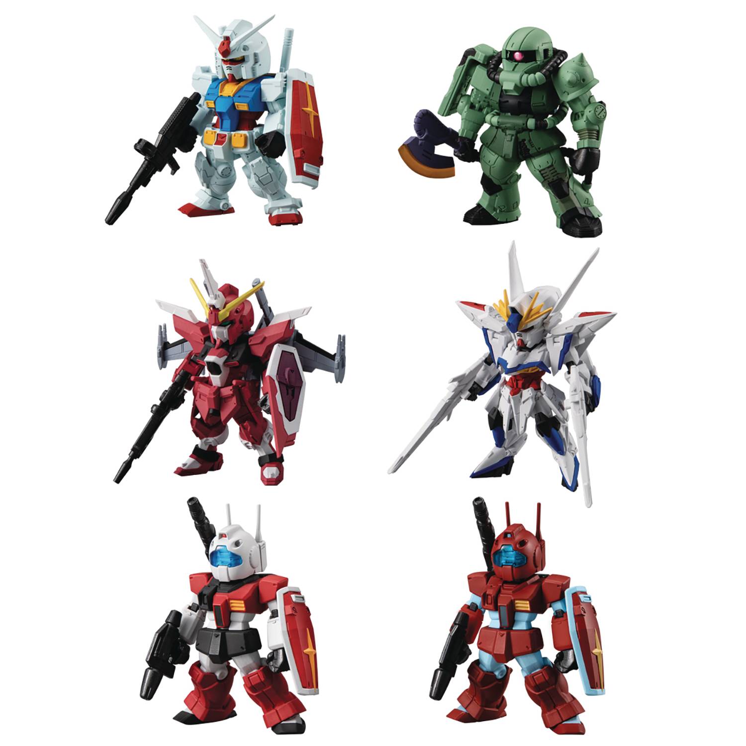Gundam Converge 26 Mini Figures Main image