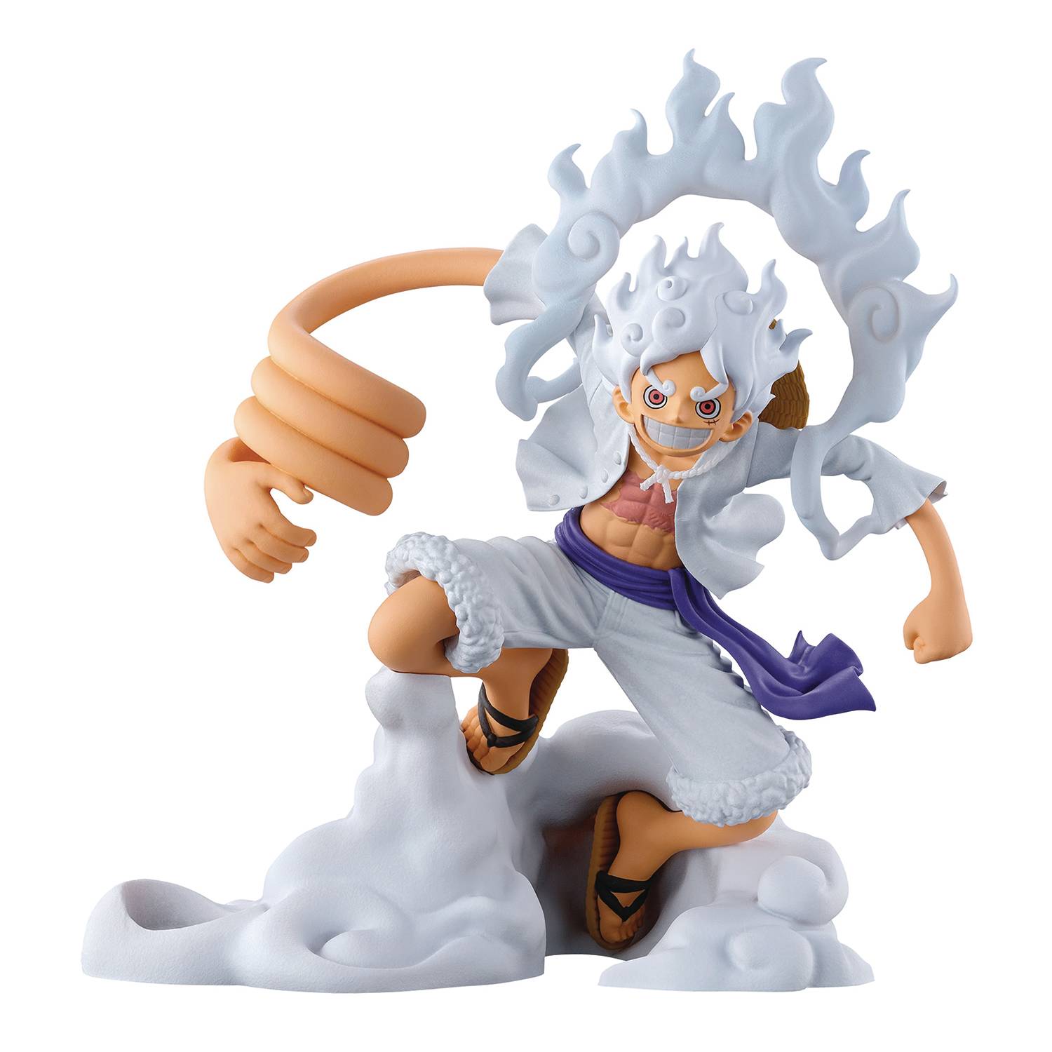 One Piece Monkey D Luffy Gear 5 V1 Figure - Collectors World Toys