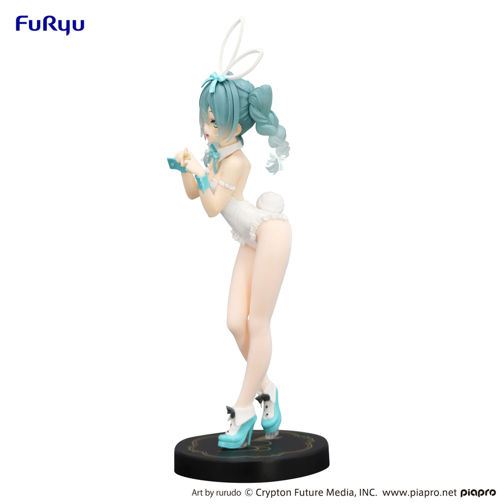 Hatsune Miku Bicute Bunnies Rurudo White Color Figure - Collectors World Toys