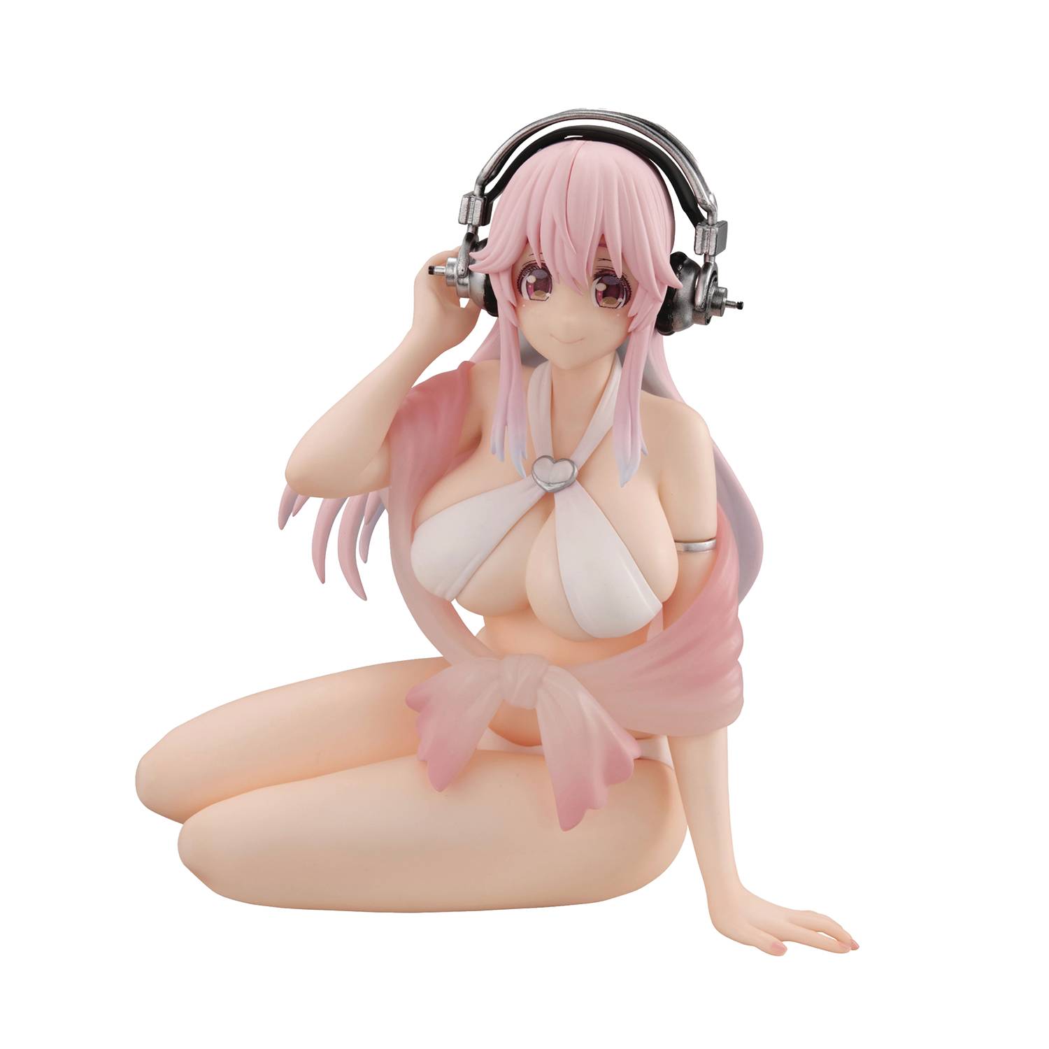 Super Sonico Summer Memories Noodle Stopper Figure Main image