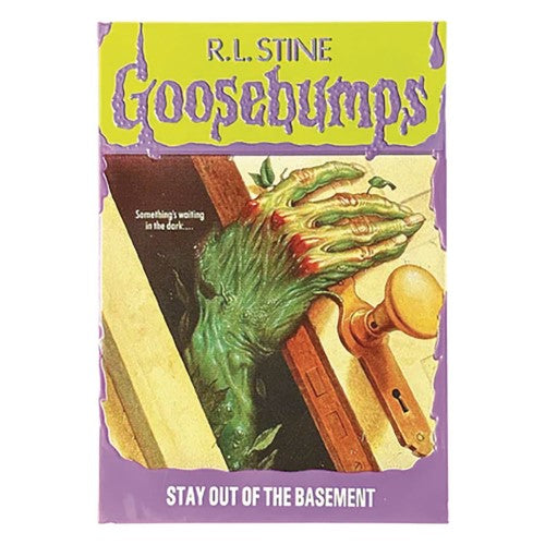 Goosebumps 4-Inch Magnet - Select Version(s) Stay Out Of The Basement .