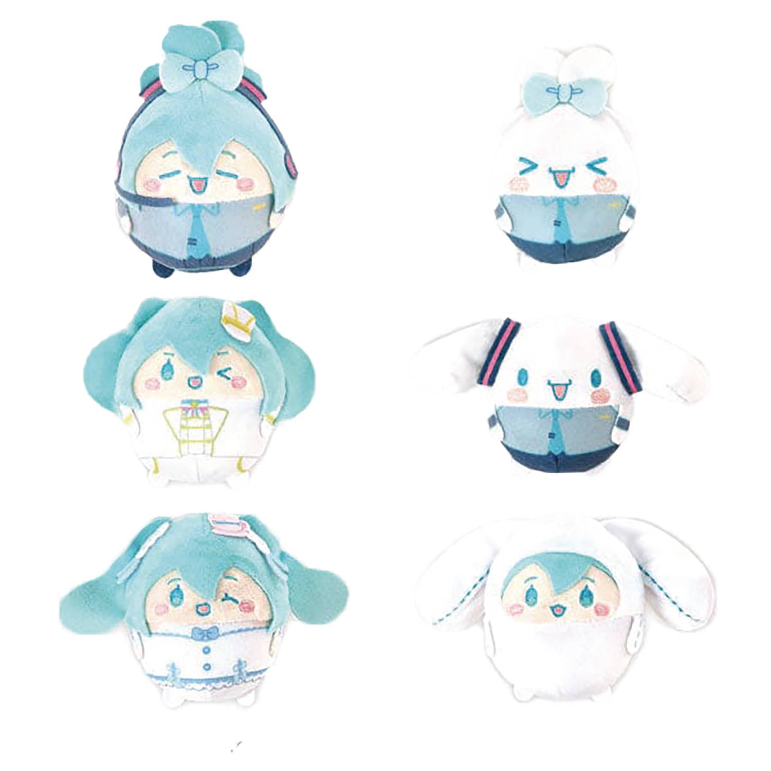 Sanrio Cinnamoroll Hatsune Miku Standing Blind Box Plush