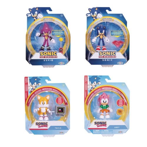Sonic the Hedgehog 4" Action Figure - Select Figure(s) Hover Image