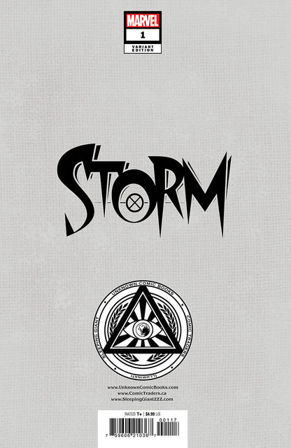 Storm #1 Unknown Comics Exclusive David Nakayama Var (10/02/2024) - Collectors World Toys