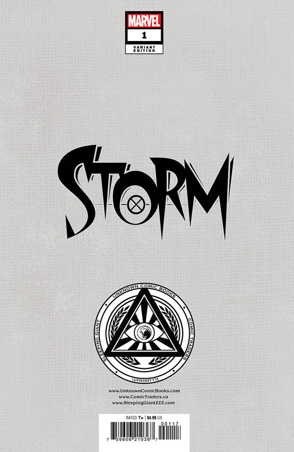[Signed by Nakayama W/ COA] STORM #1 UNKNOWN COMICS DAVID NAKAYAMA EXCLUSIVE VAR SIGNED BY DAVID NAKAYAMA [IN STOCK] - Collectors World Toys
