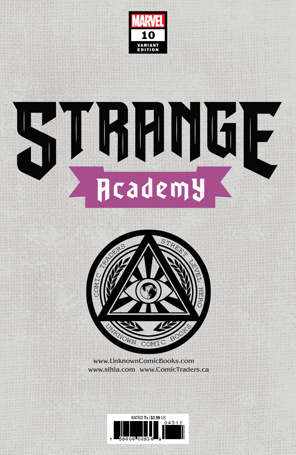 Strange Academy #10 Unknown Comics Miguel Mercado Exclusive Var (05/05/2021) - Collectors World Toys