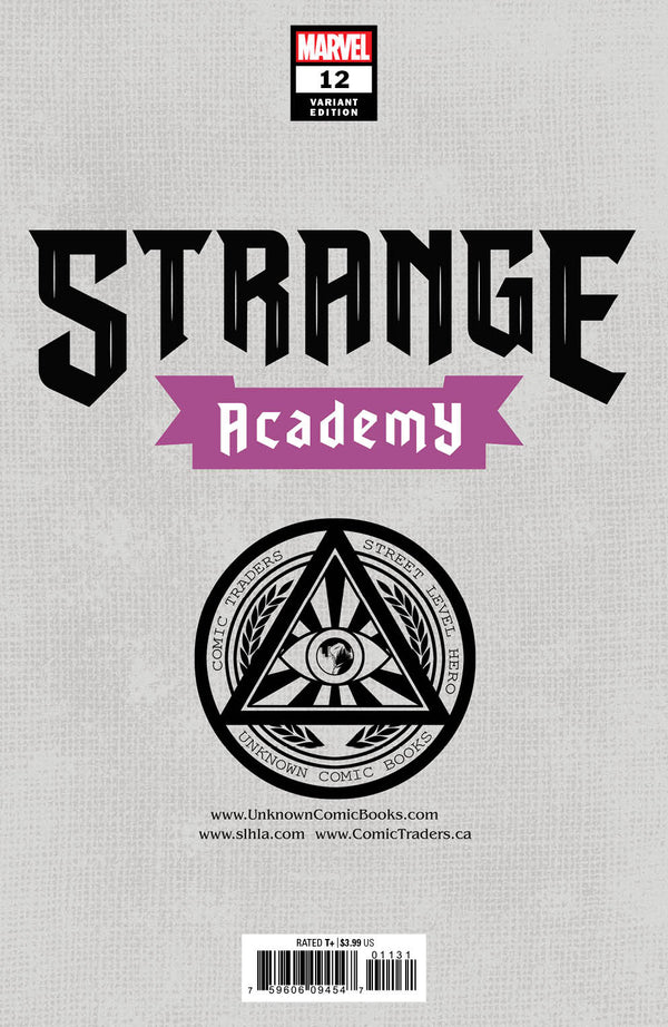 Strange Academy #12 Unknown Comics Miguel Mercado Exclusive Vogue Var (08/25/2021) - Collectors World Toys