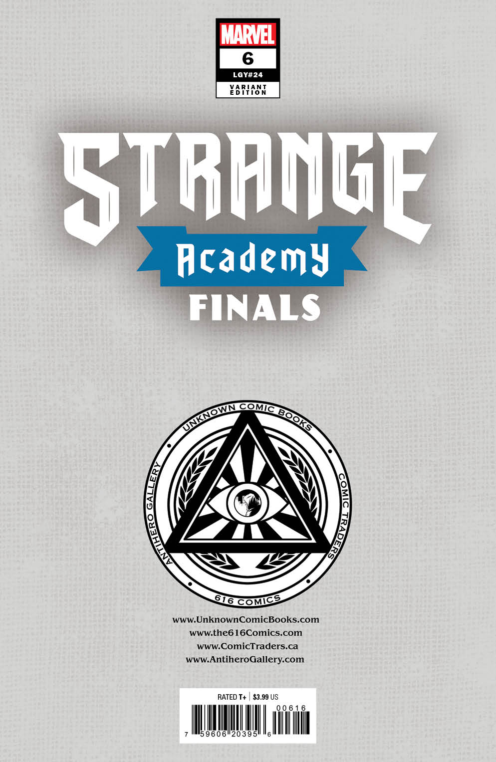 Strange Academy: Finals #6 Unknown Comics Ivan Tao Exclusive Graffiti Wall Var (04/26/2023) - Collectors World Toys