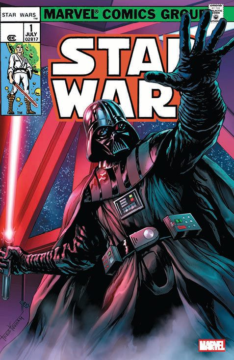 Star Wars #1 Facsimile Comics Spot Tyler Kirkham C2E2 2025 Exclusive Var (04/09/2025) - Collectors World Toys Hover Image