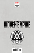 Star Wars: Hidden Empire #3 Unknown Comics Patch Zircher  Exclusive Virgin Var (02/08/2023) - Collectors World Toys