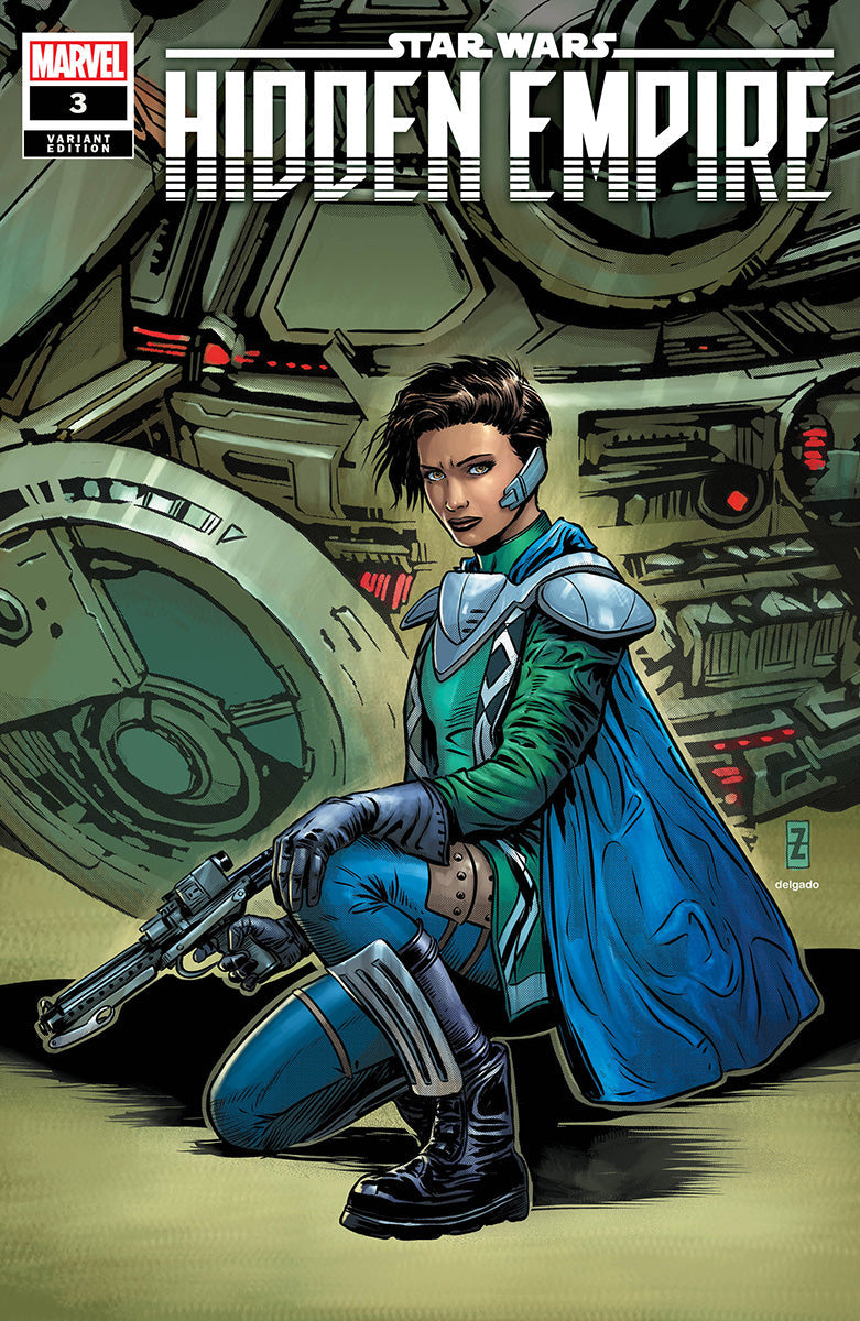 Star Wars: Hidden Empire #3 Unknown Comics Patch Zircher Exclusive Var (02/08/2023) - Collectors World Toys