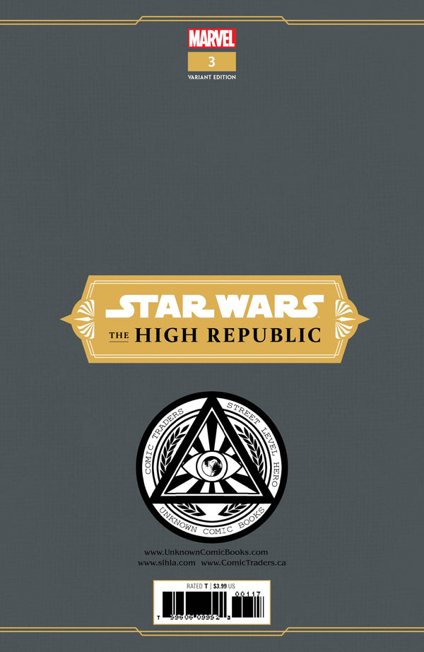 Star Wars High Republic #3 Unknown Comic Luke Ross Exclusive Var (03/03/2021) - Collectors World Toys