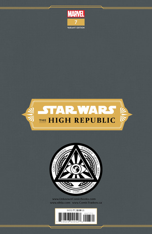 Star Wars High Republic #8 Unknown Comics Marco Turini Exclusive Var (08/11/2021) - Collectors World Toys