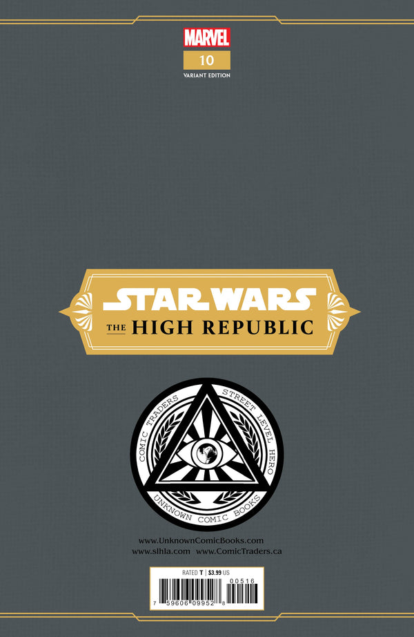 Star Wars High Republic #10 Unknown Comics Marco Turini Exclusive Var (10/20/2021) - Collectors World Toys