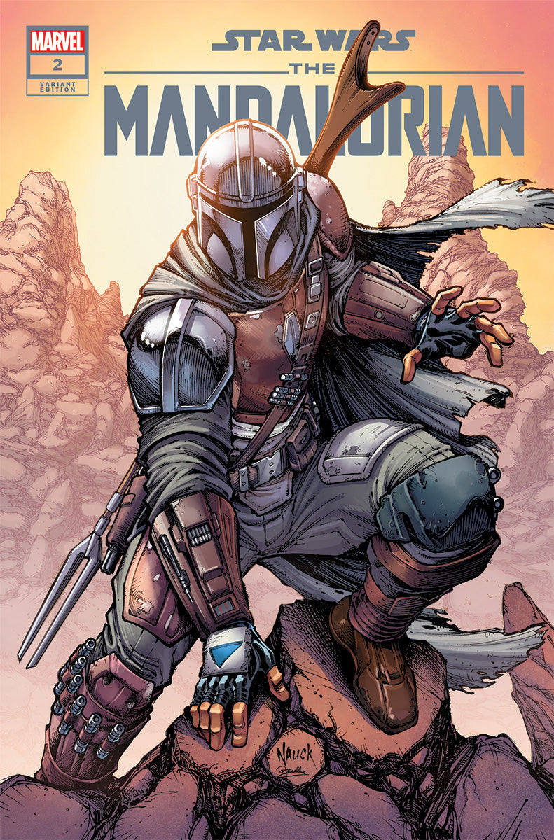 Star Wars: The Mandalorian #2 Unknown Comics Todd Nauck Exclusive Var (08/17/2022) - Collectors World Toys Main image