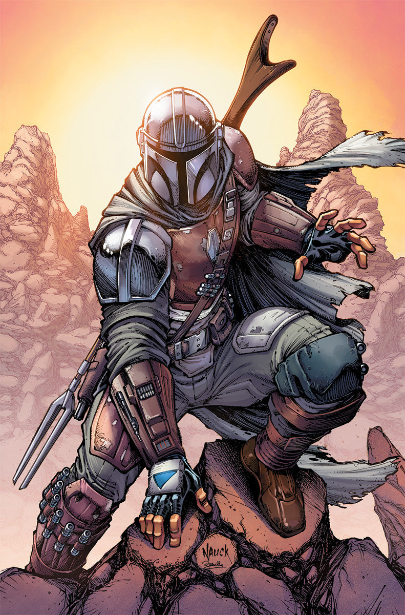 Star Wars: The Mandalorian #2 Unknown Comics Todd Nauck Virgin Exclusive Var (08/17/2022) - Collectors World Toys Main image