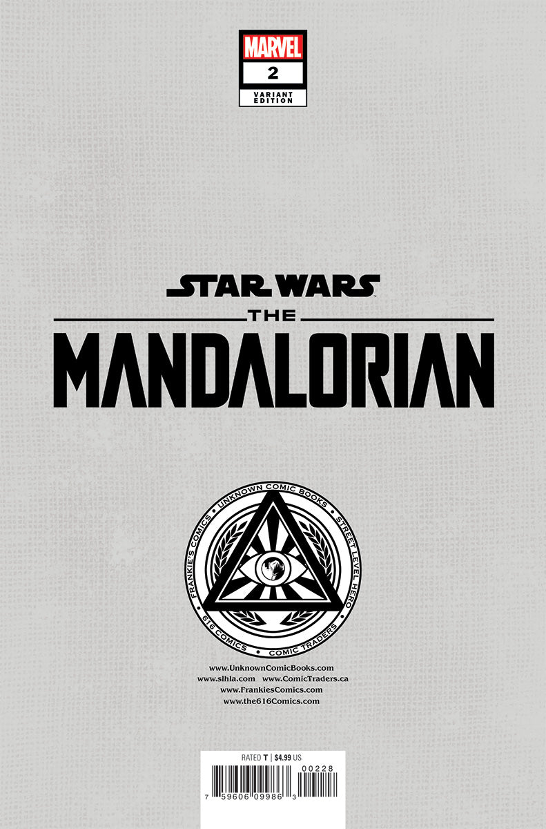 Star Wars: The Mandalorian #2 Unknown Comics Todd Nauck Exclusive Var (08/17/2022) - Collectors World Toys