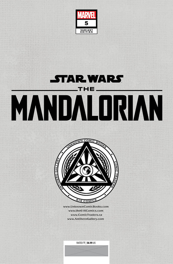 Star Wars: The Mandalorian Season 2 #5 Unknown Comics Peach Momoko Exclusive Var (10/11/2023) - Collectors World Toys