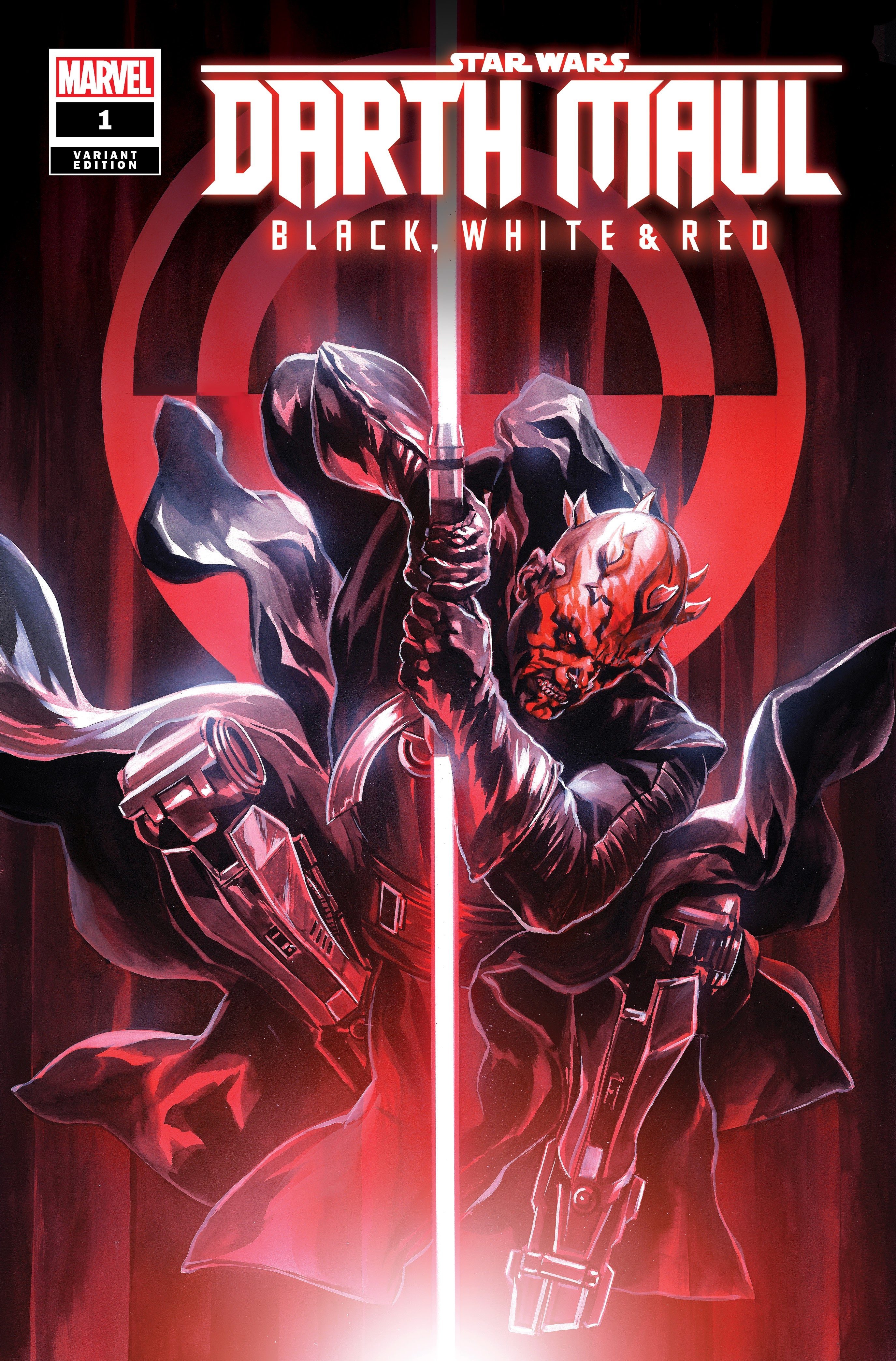 Star Wars: Darth Maul - Black, White & Red #1 Unknown Comics Felipe Massafera Exclusive Var (04/24/2024) - Collectors World Toys Main image