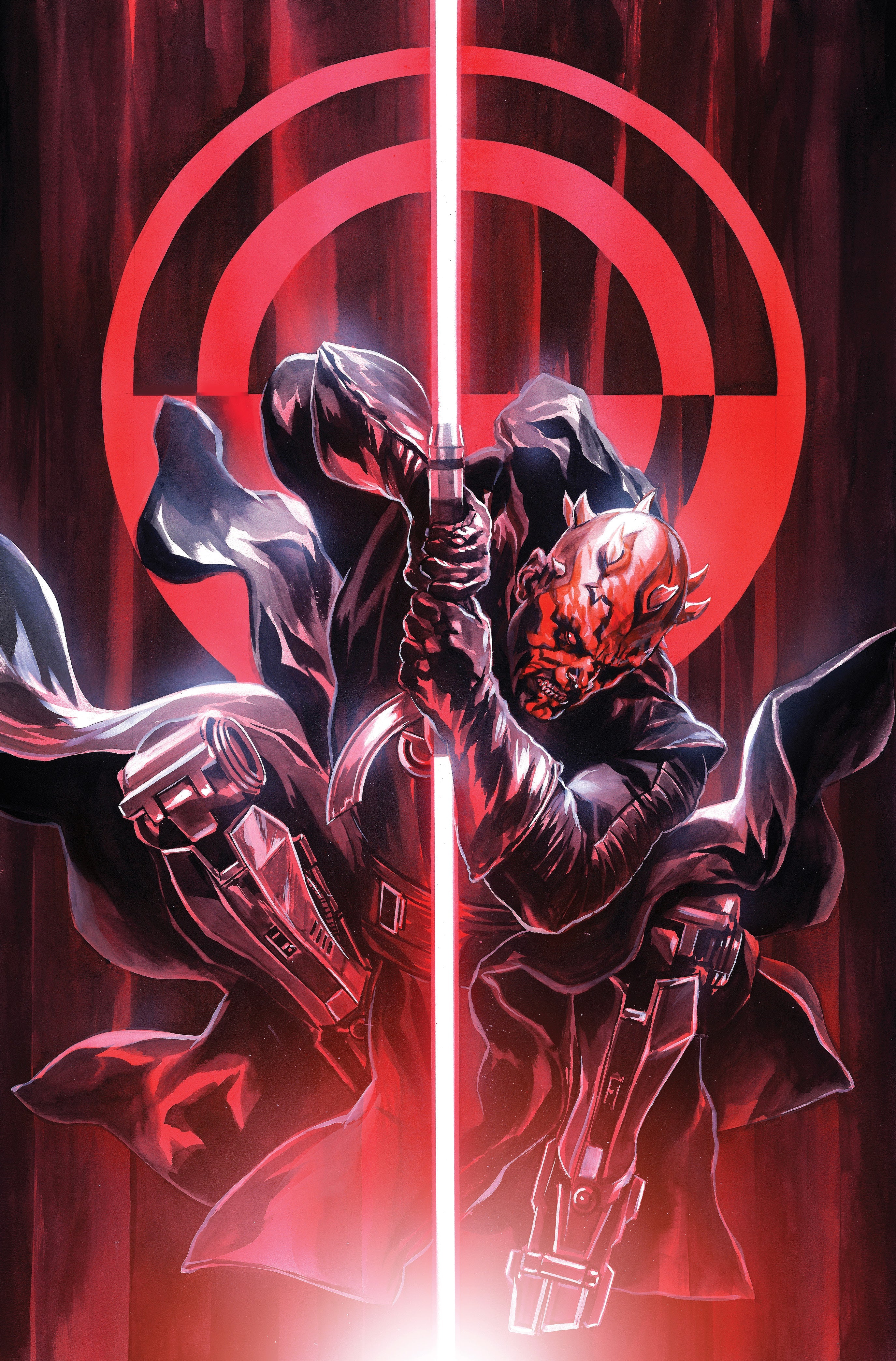 Star Wars: Darth Maul - Black, White & Red #1 Unknown Comics Felipe Massafera Exclusive Virgin Var (04/24/2024) - Collectors World Toys Main image