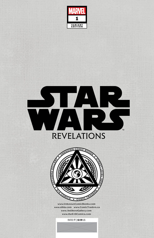 Star Wars: Revelations #1 Unknown Comics Caspar Wijngaard Exclusive Var (11/23/2022) - Collectors World Toys