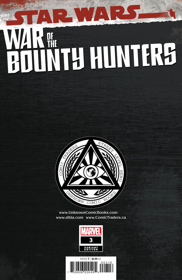 Star Wars War Bounty Hunters #3 (Of 5) Unknown Comics Tyler Kirkham Exclusive Var (08/18/2021) - Collectors World Toys