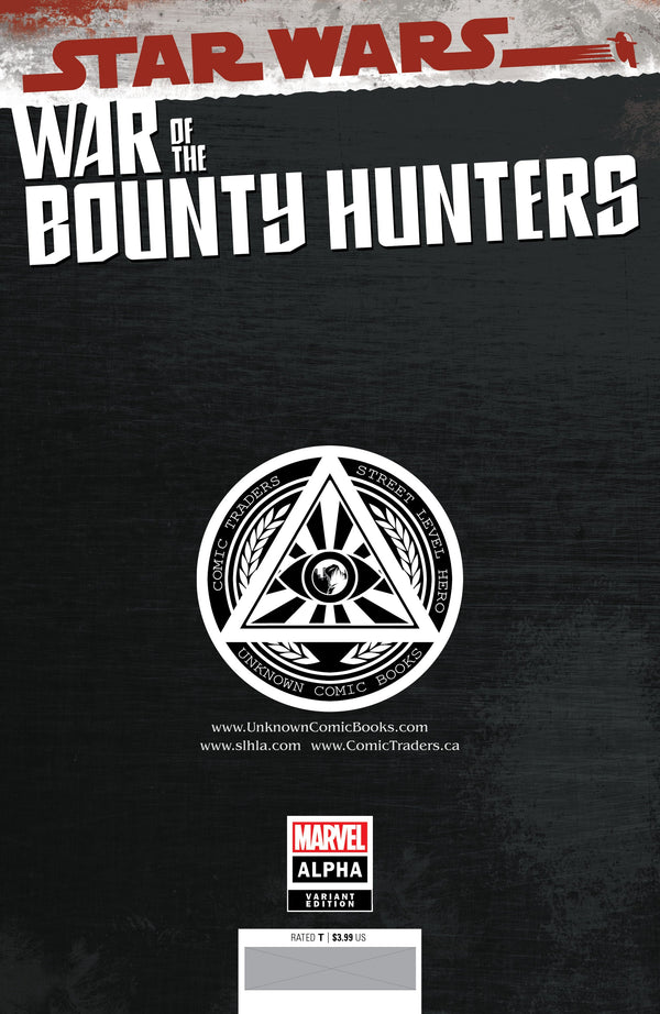 Star Wars War Bounty Hunters Alpha #1 Unknown Comics Mico Suayan Exclusive Var (05/05/2021) - Collectors World Toys