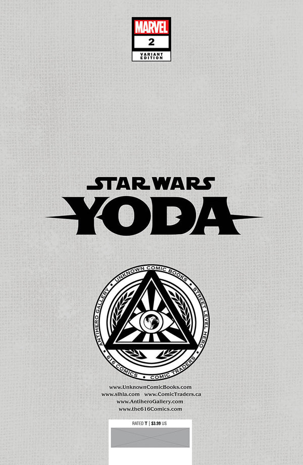 Star Wars: Yoda #2 Unknown Comics Todd Nauck Exclusive Var (12/28/2022) - Collectors World Toys