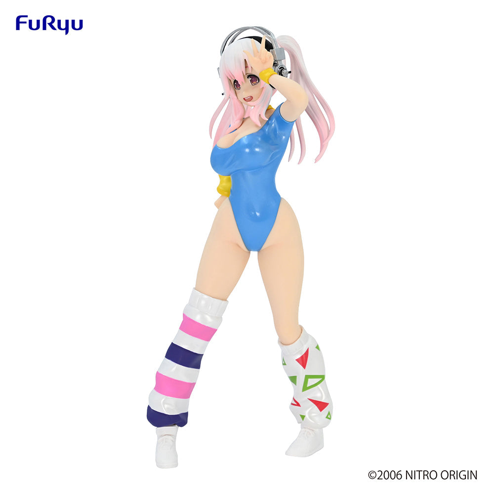 Super Sonico - Super Sonico 80's Blue Outfit Figure - Collectors World Toys