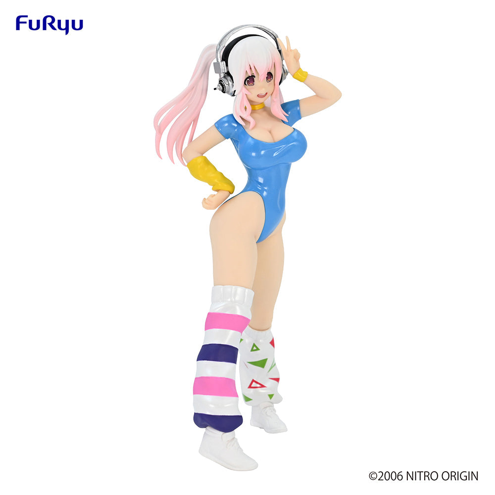 Super Sonico - Super Sonico 80's Blue Outfit Figure - Collectors World Toys