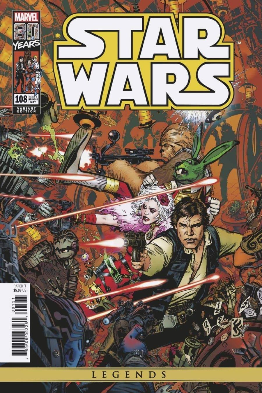 STAR WARS ORIG MARVEL YRS #108 GOLDEN VAR 5/29/2019 Main image