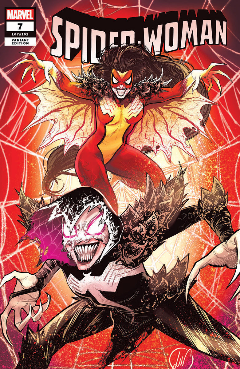 Spider-Woman #7 Unknown Comics Lucas Werneck Exclusive Knullified Var Kib (12/23/2020) - Collectors World Toys Main image