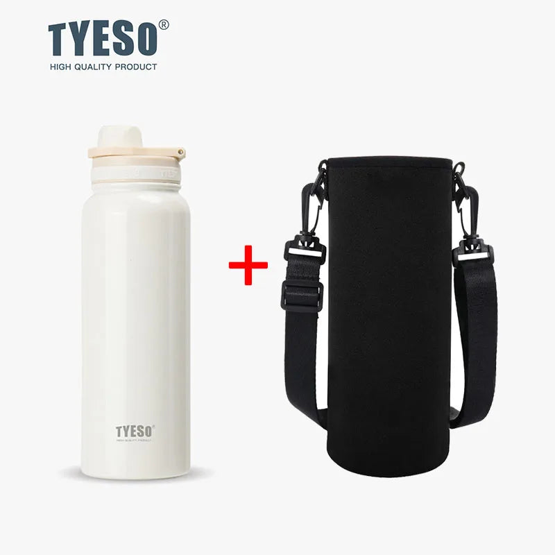 Stainless Steel Thermal Water Bottle – Portable Vacuum Insulated Tumbler for Hot & Cold Drinks, Sports & Travel