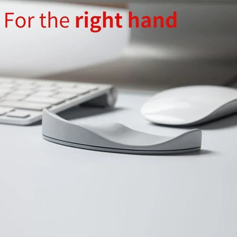 Ergonomic Silicone Mouse Pad with Wrist Rest – Non-Slip Gel Support Mat for Office, Gaming, and PC