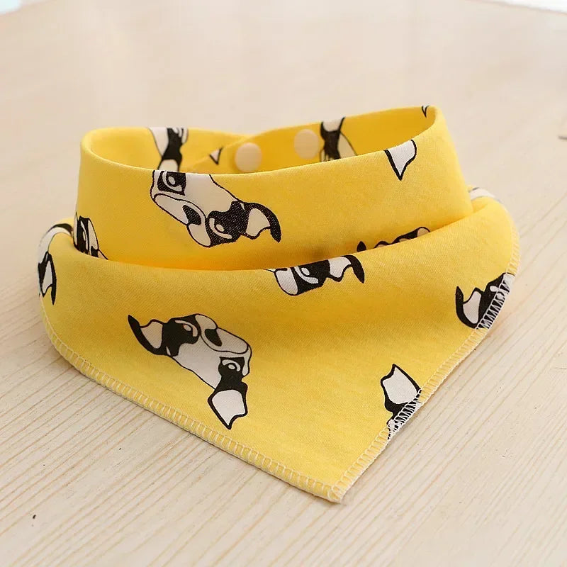 Soft Cotton Bandana for Dogs - Dog Neckerchief