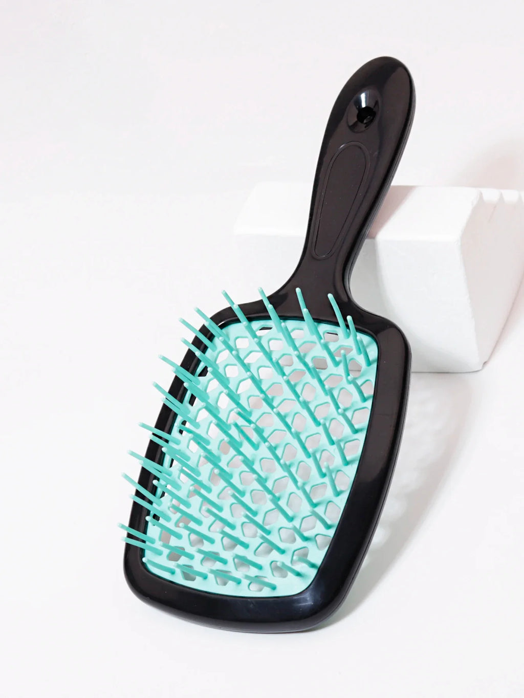 Tangled hair combed hair massage hairbrush hollowed out curly brush salon hairdresser hairdresser Special for real hair wigs