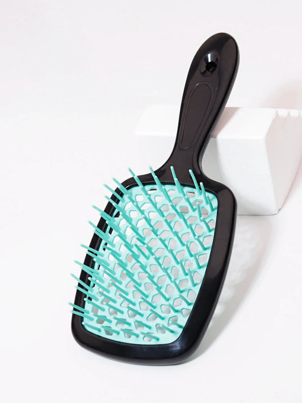Tangled hair combed hair massage hairbrush hollowed out curly brush salon hairdresser hairdresser Special for real hair wigs