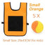 Sticky Dodge Ball Game Vest Outdoor Sports Toy Jersey Fabric  Props Throw Catch Soft Fleece Balls Safe for Kids Teens Adults