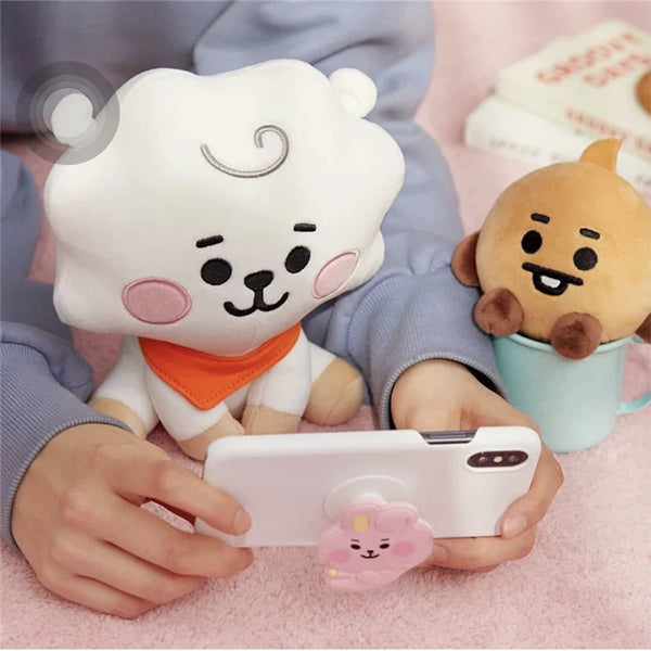 B-T-21 Plush Toy Set – Cute Cartoon Animal Keychain & Backpack Pendant, Soft Stress Relief Toy & Friend Gift