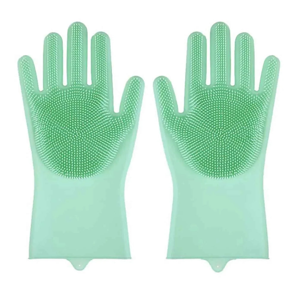 Premium Silicone Bathing Gloves for Dogs and Cats