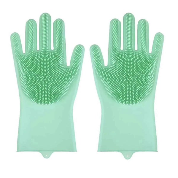 Premium Silicone Bathing Gloves for Dogs and Cats