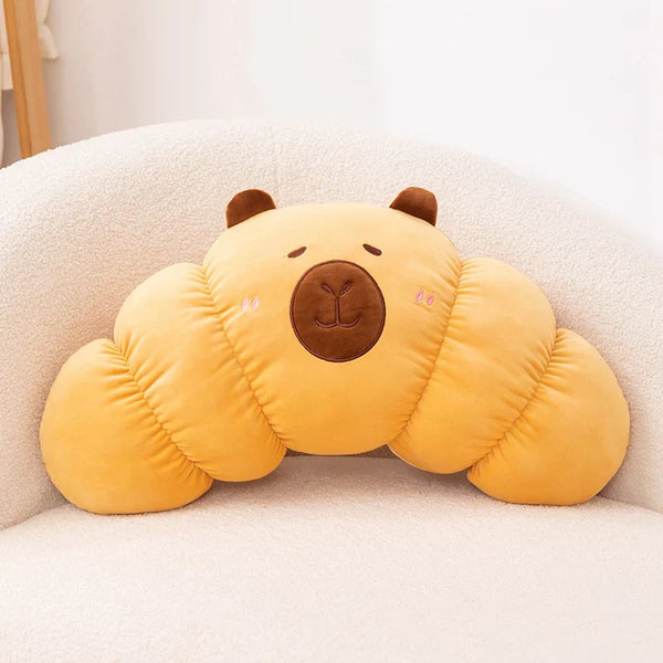 Cute Cartoon Egg & Toast Plush Toy – Breakfast Expression Stuffed Doll Pillow | Soft Baby Comfort Toy & Christmas Gift