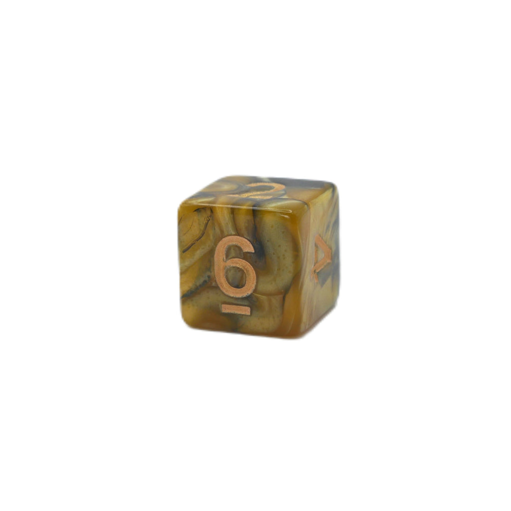 Saharan Sands 10d6 - DnD Dice Set | Acrylic RPG Gaming Dice - Collectors World Toys