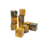 Saharan Sands 10d6 - DnD Dice Set | Acrylic RPG Gaming Dice - Collectors World Toys