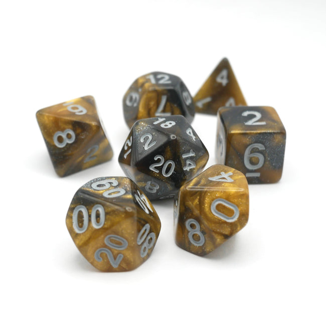 Saharan Dream - 7 Piece DnD Dice Set | Acrylic RPG Gaming Dice - Collectors World Toys Hover Image