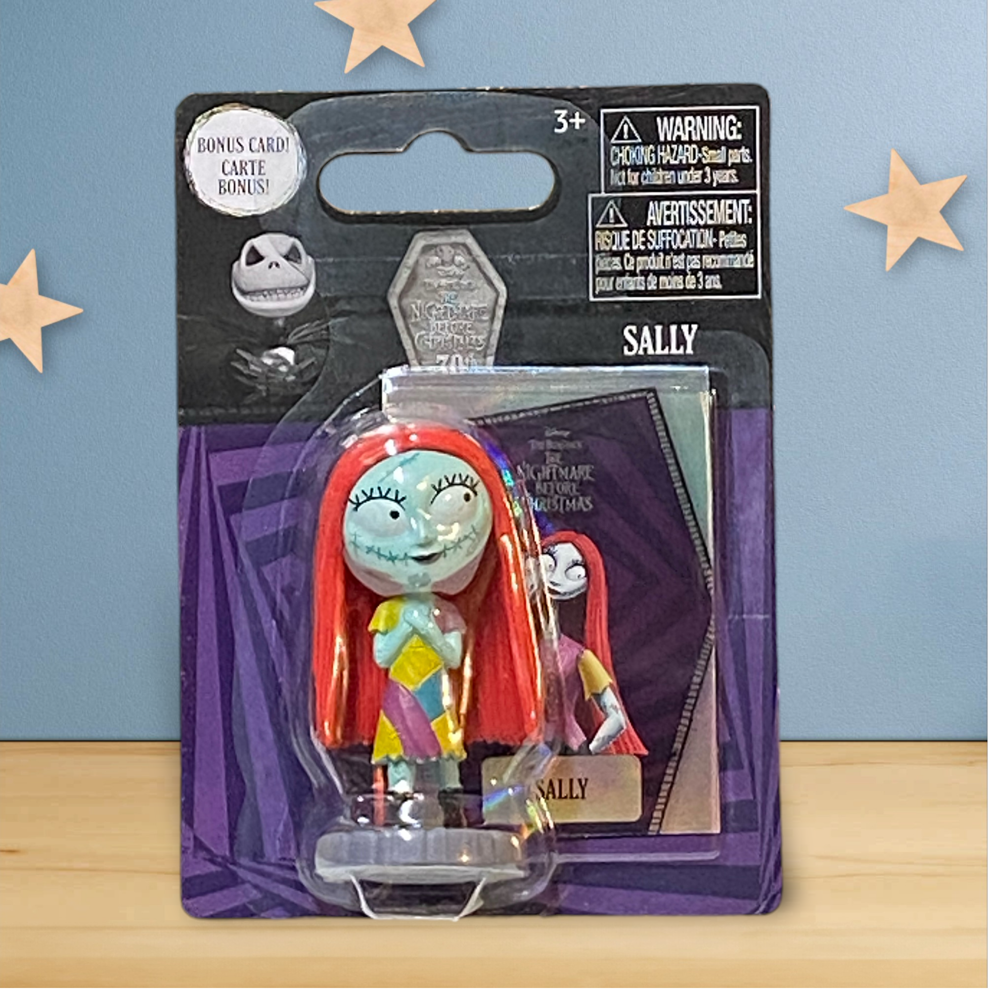 Sally Micro Figure with Bonus Card - Nightmare Before Christmas