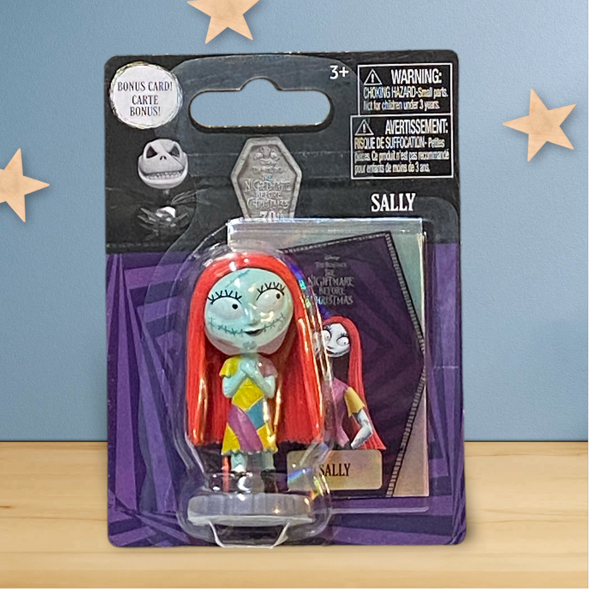 Sally Micro Figure with Bonus Card - Nightmare Before Christmas