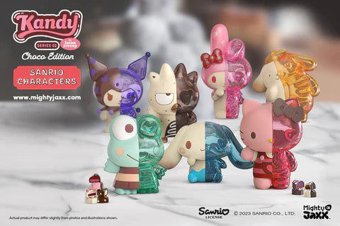 Kandy x Sanrio ft. Jason Freeny Series 02 (Choco Edition) (1 Blind Box) - Collectors World Toys